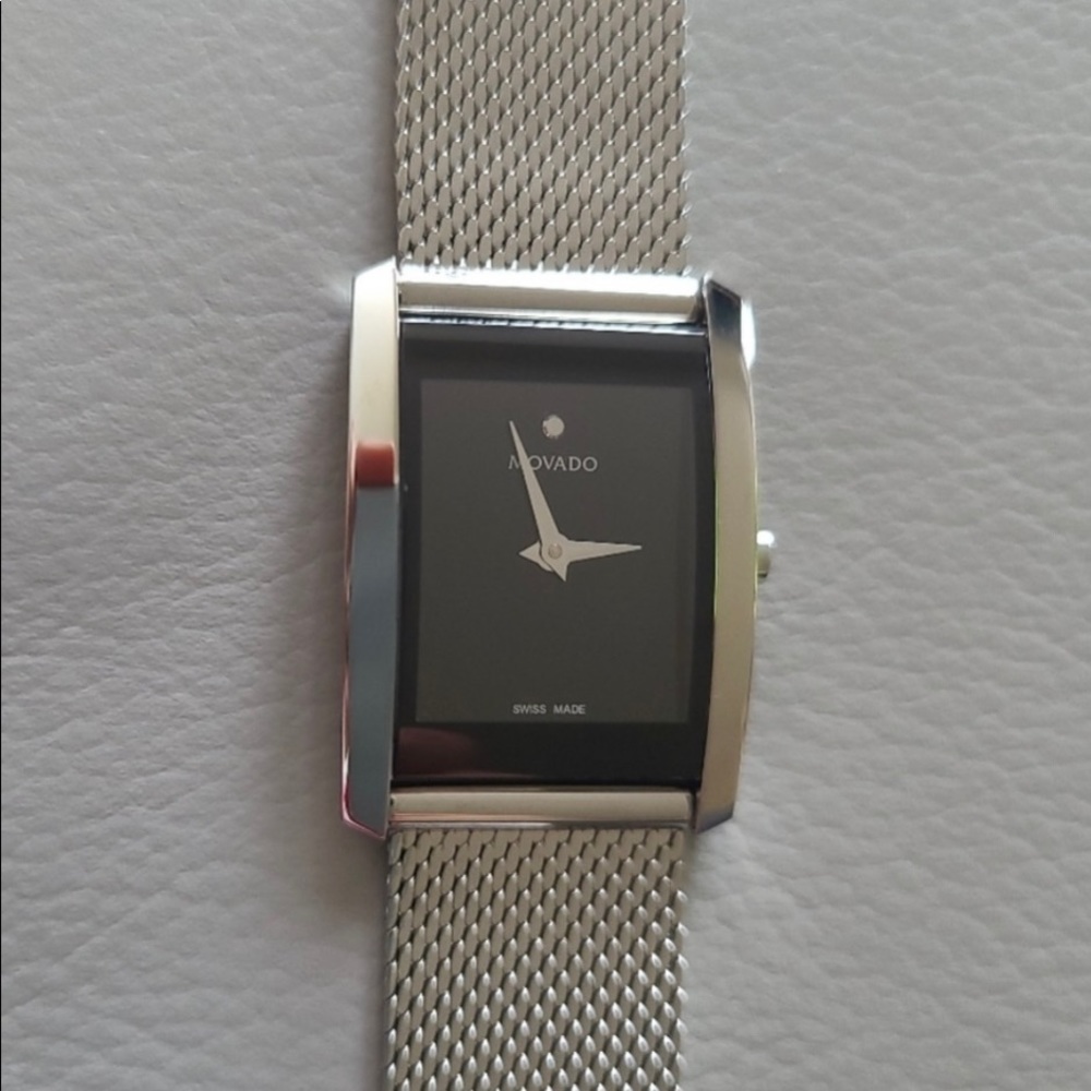 Movado La Nouvelle Watch Silver 0607188